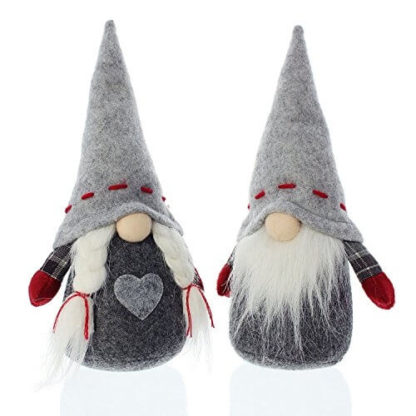 La Paire Barbues - Duo de Lutin - Déco Noël Vintage