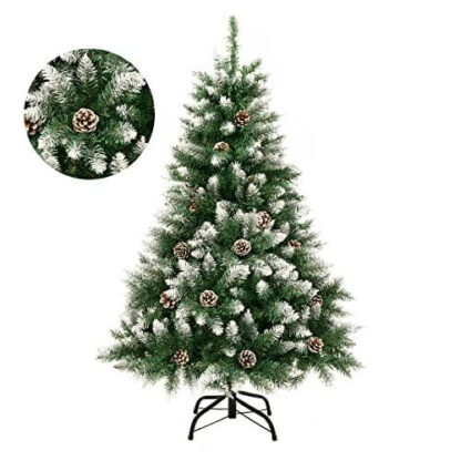 Éternel Joyeux - Sapin Vert avec Pommes de Pin - Déco Noël Intérieur