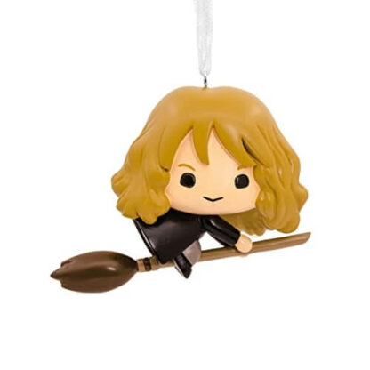 Magie Poudlard - Hermione Granger sur Balai - Déco Noël Intérieur