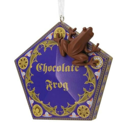 Sortilège de Noël - Figurine Harry Potter Grenouille En Chocolat - Déco Noël Intérieur Hallmark